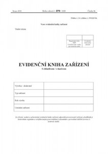 Evidenční kniha zařízení s chladivem od 1. 1. 2014